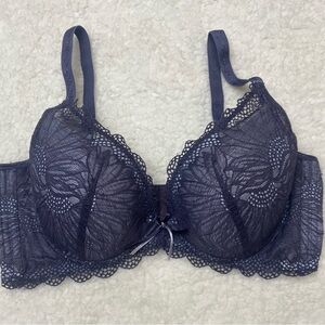 Satami Lace Deep V Push Up Bra Size 38D